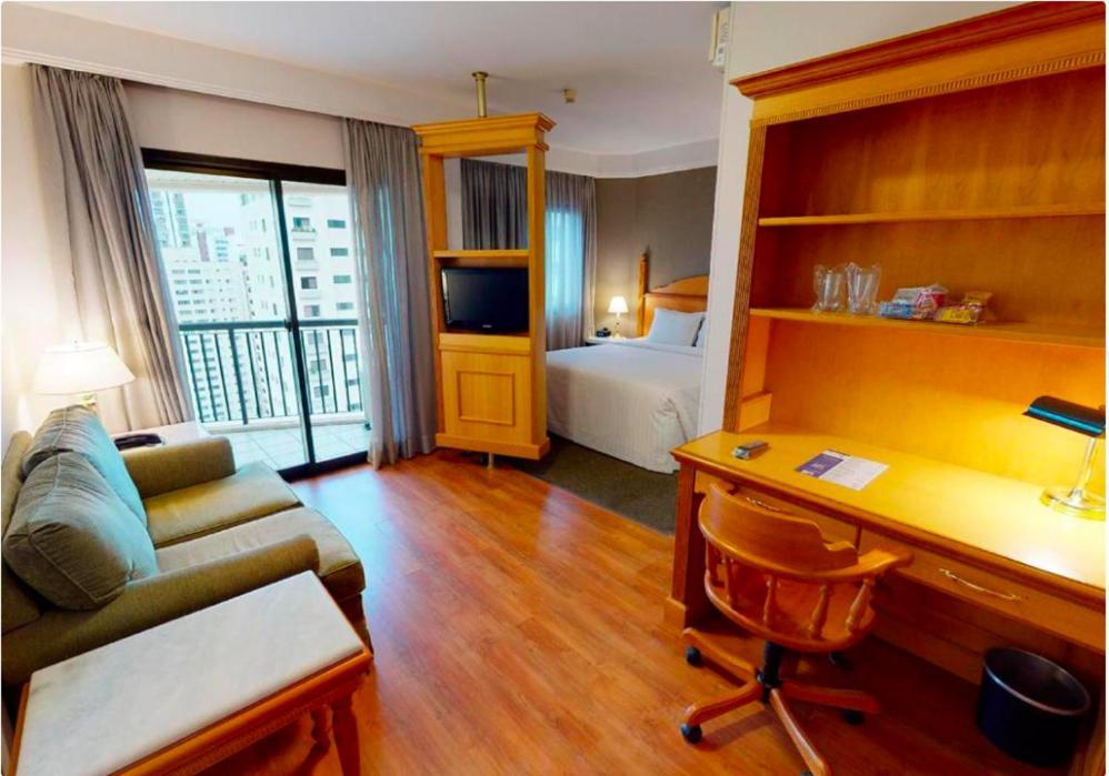 Apartamento/Flat Em Moema! São Paulo Zewnętrze zdjęcie