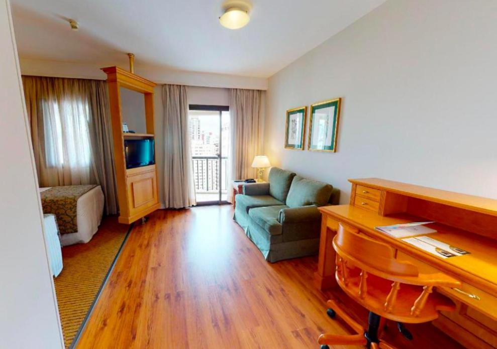 Apartamento/Flat Em Moema! São Paulo Zewnętrze zdjęcie
